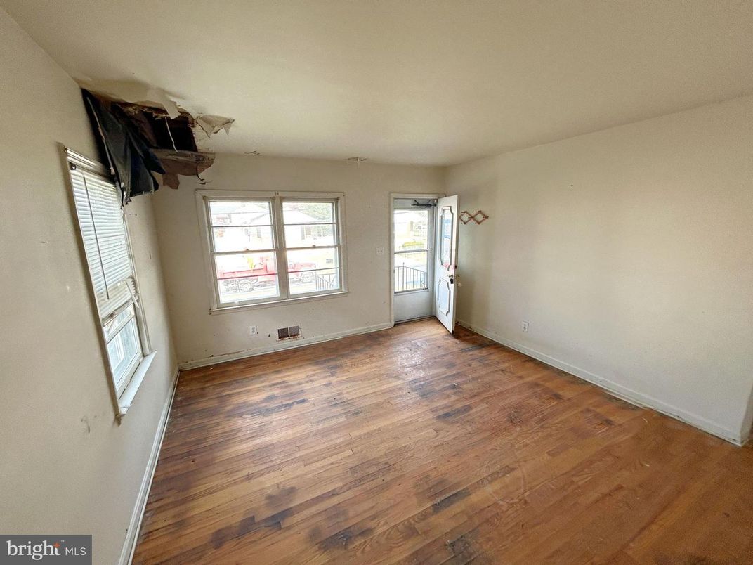 Empty room, Interior, Wood Texture Flooring