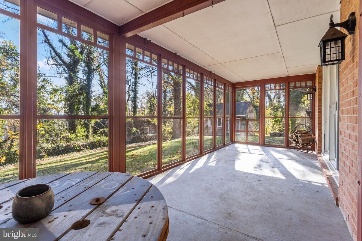 Interior, Stone Walls, Sun Room