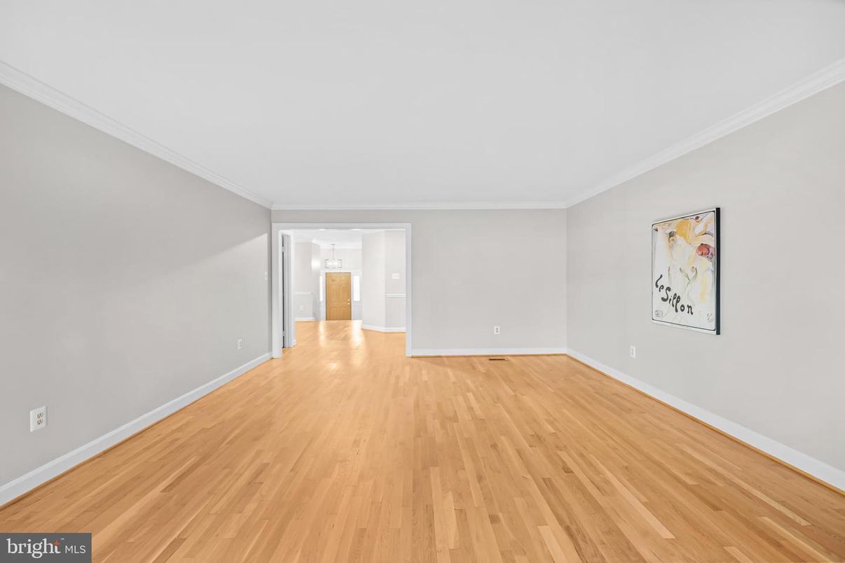 Empty room, Interior, Wood Texture Flooring