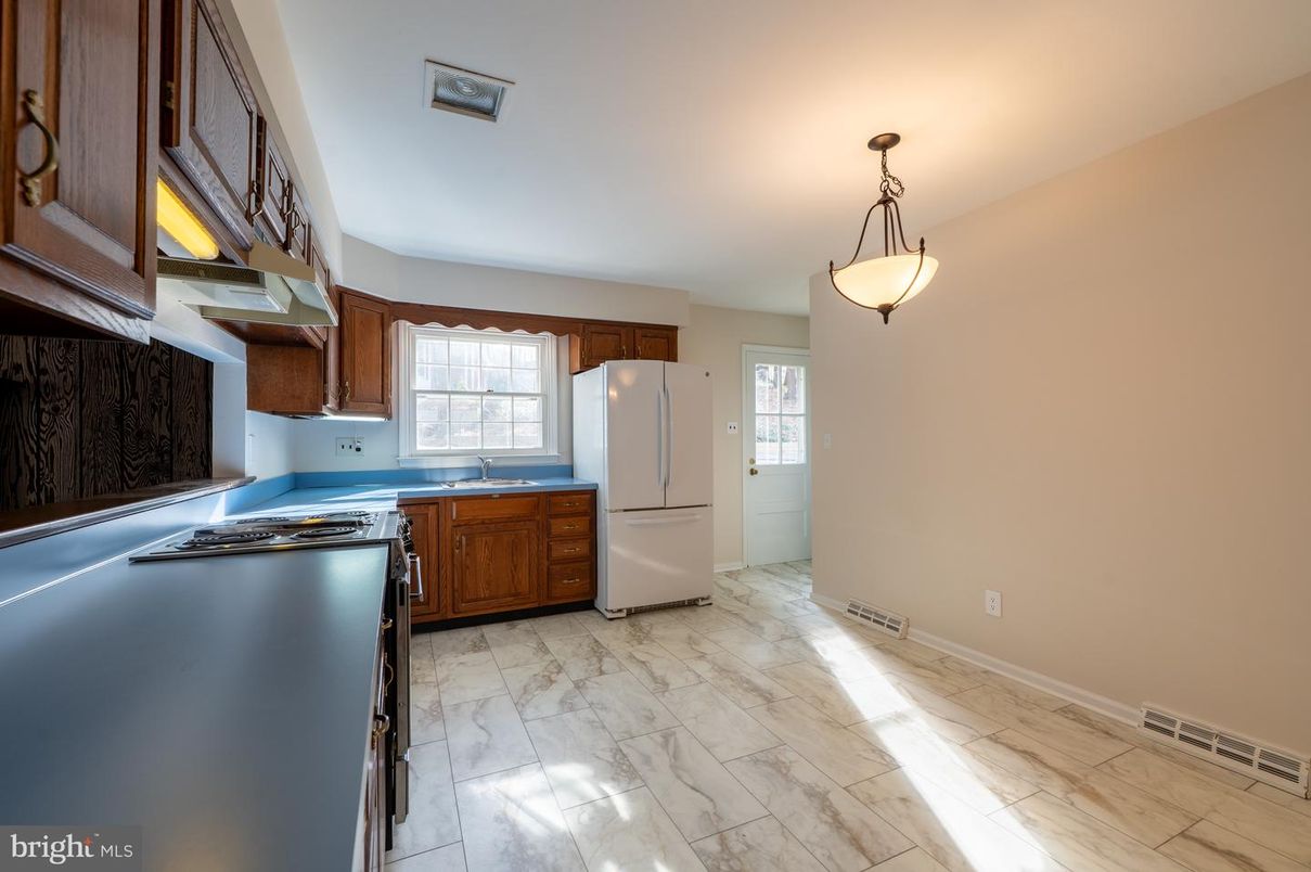 Interior, Kitchen, Marble, Pendant Lights