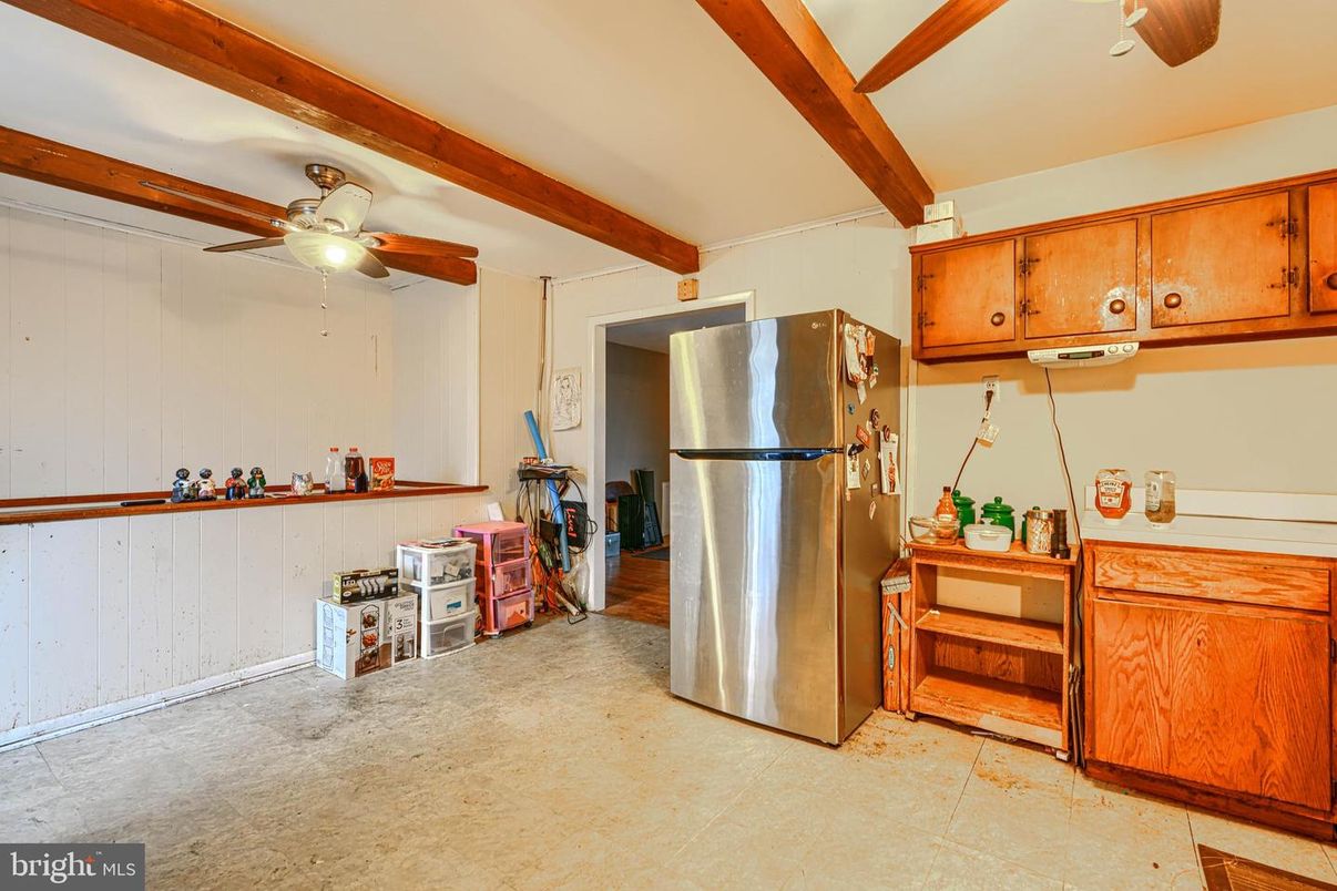Interior, Kitchen, Wooden Beams