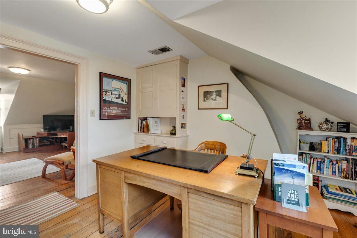 Home Office, Interior, Wood Texture Flooring