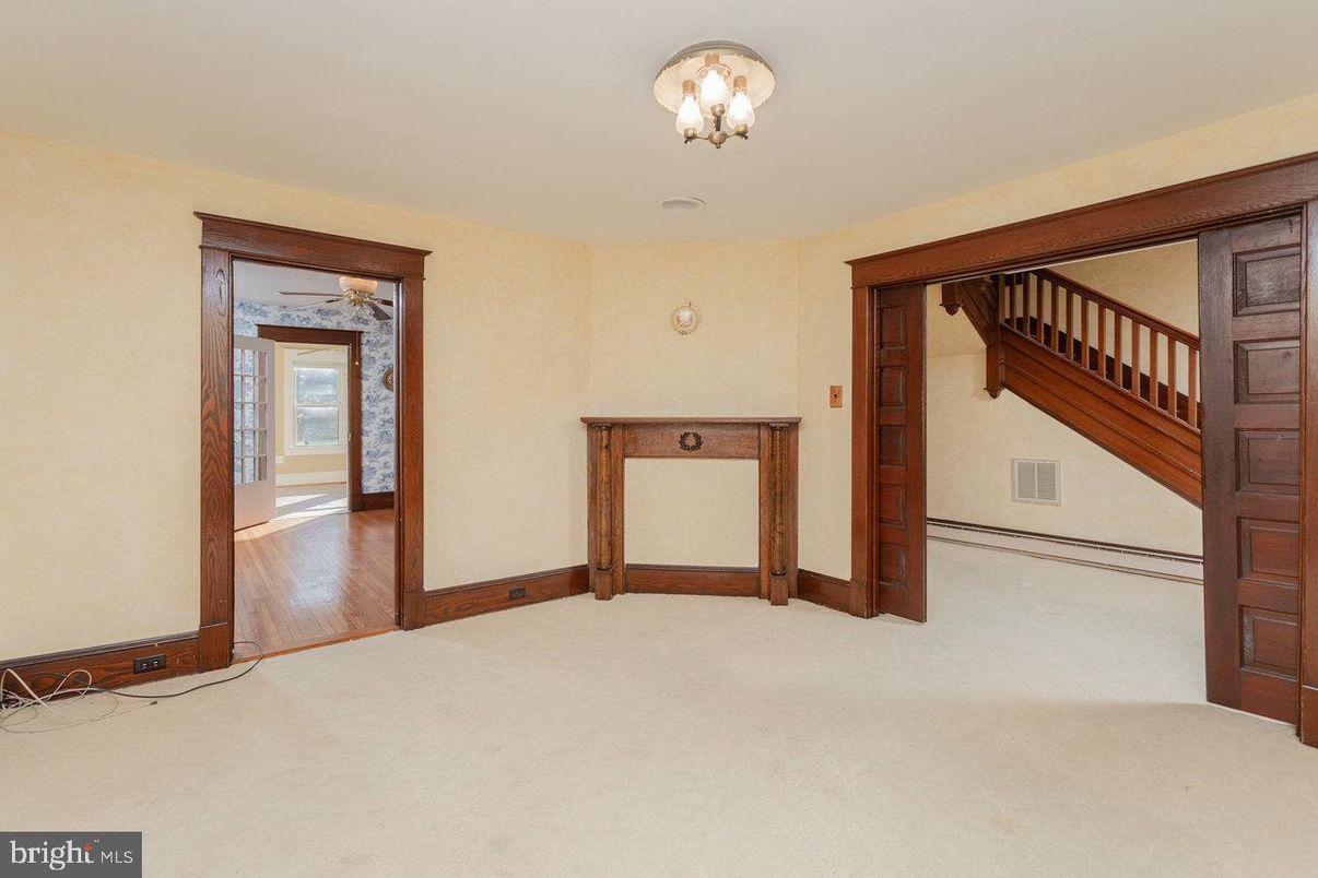 Empty room, Interior, Wood Texture Flooring