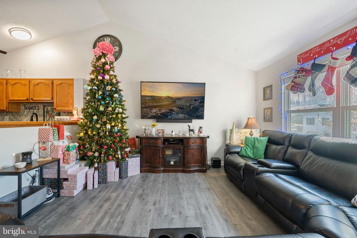 Interior, Kitchen, Living room, Wood Texture Flooring