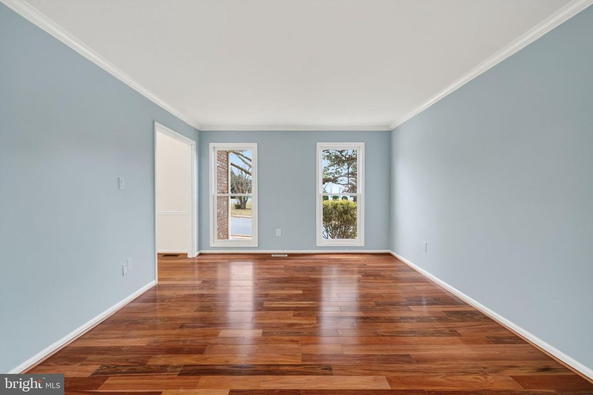 Empty room, Interior, Wood Texture Flooring