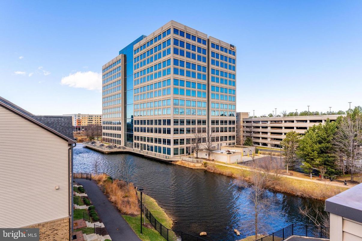 Exterior, Facade, Water, Highrise