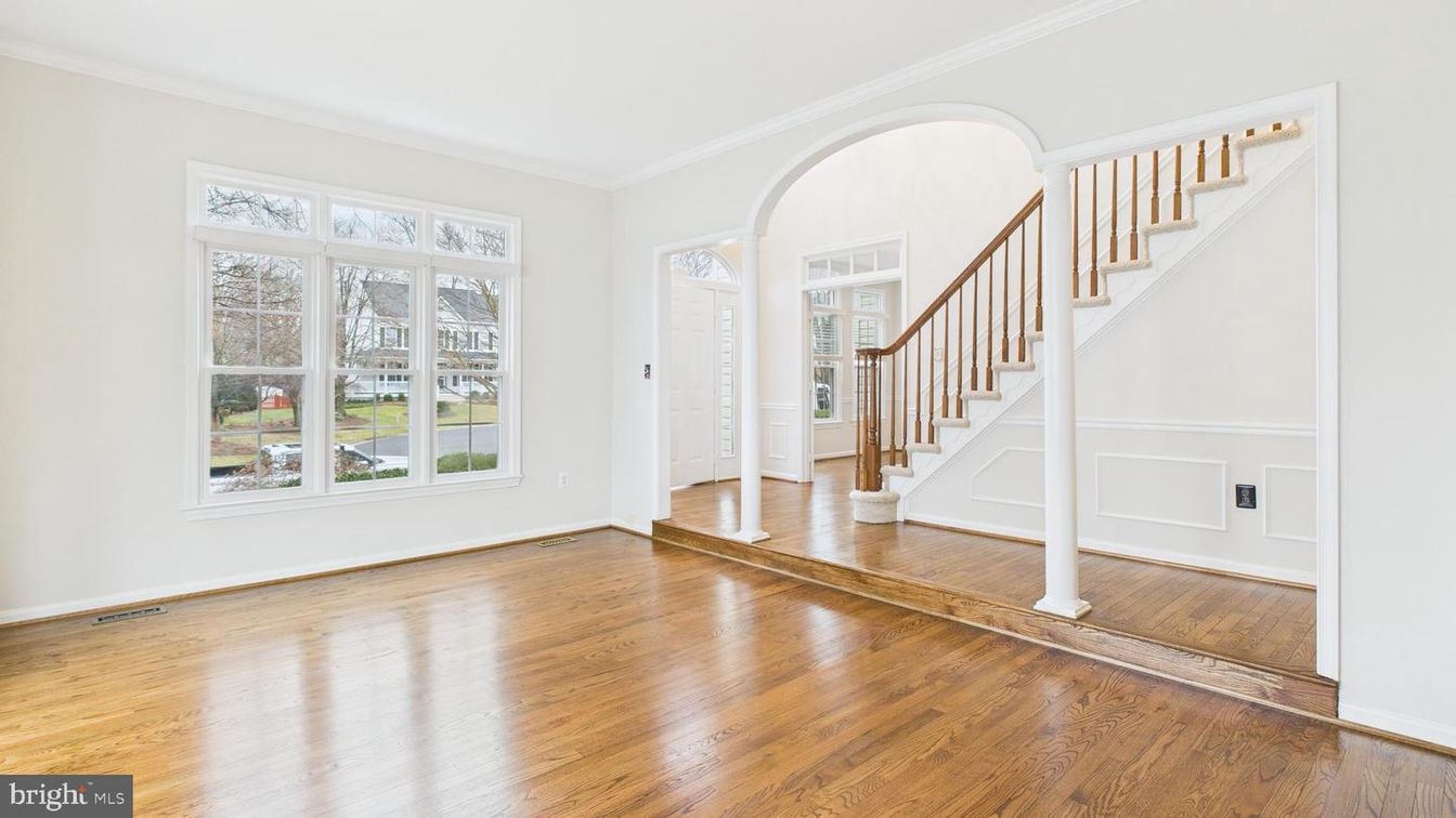Empty room, Interior, Wood Texture Flooring