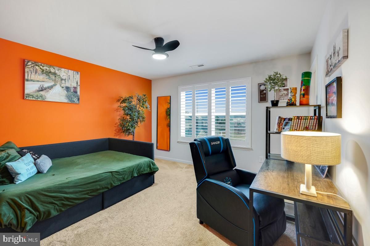 Bedroom, Home Office, Interior, Recessed Lighting