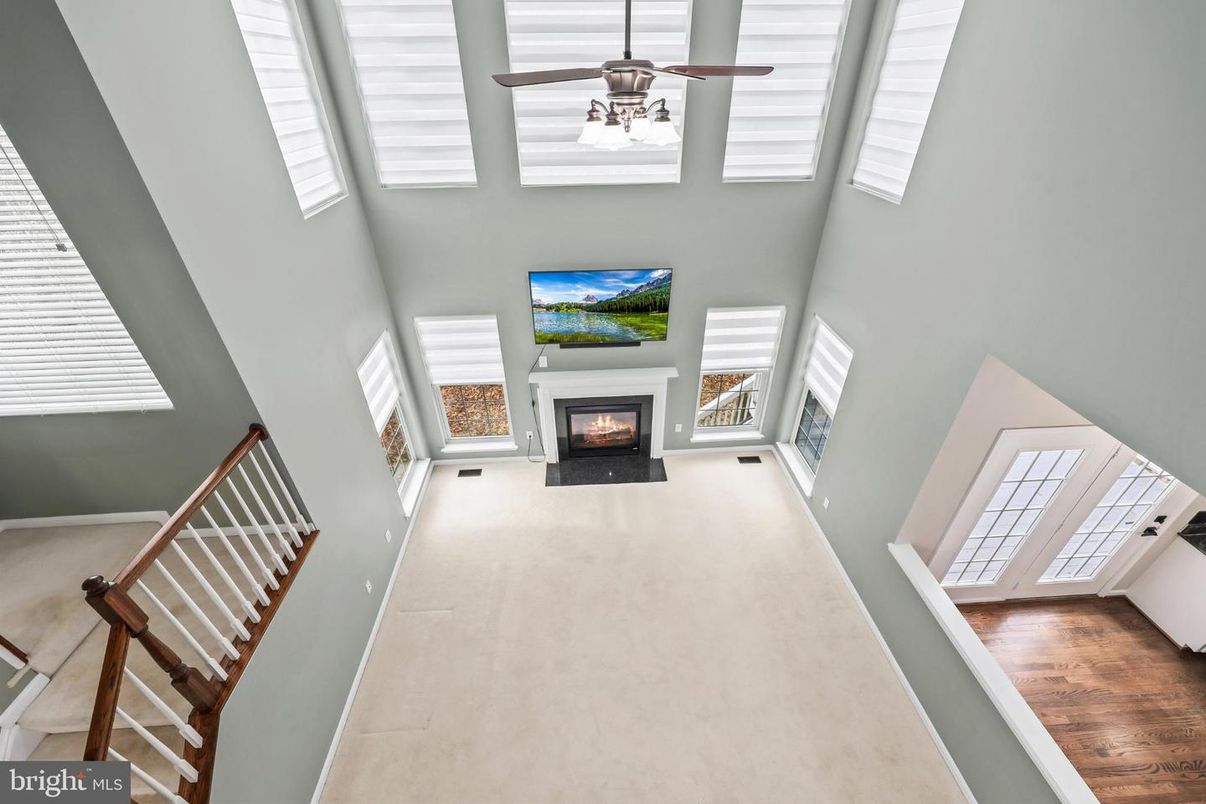 Fireplace, Interior, Wood Texture Flooring