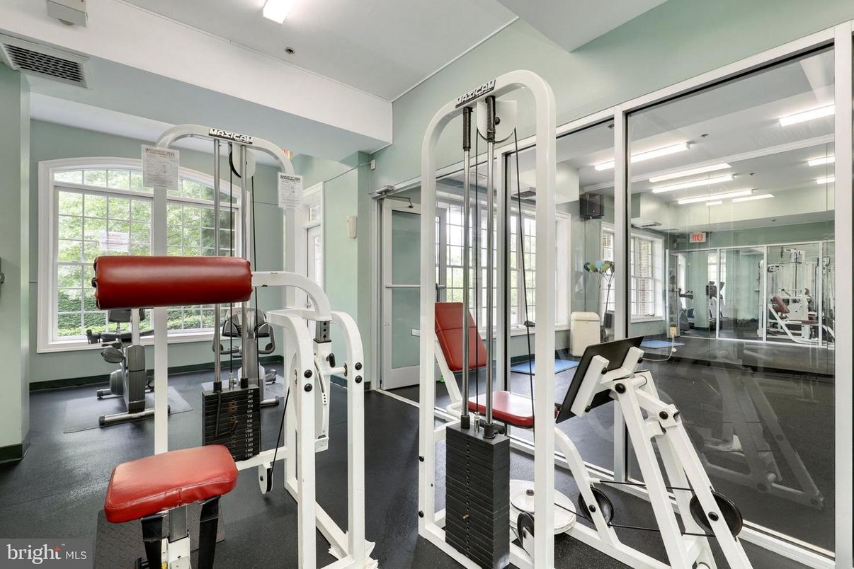 Fitness Equipment, Gym, Interior