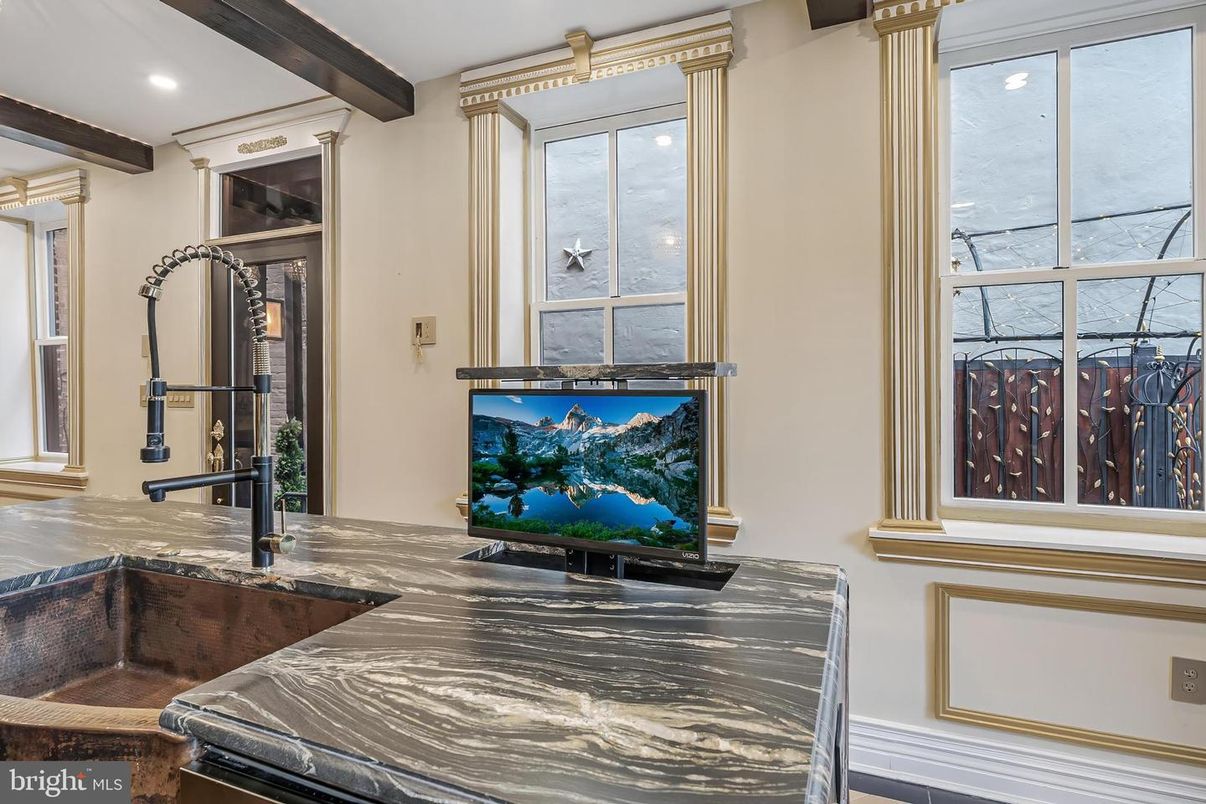 Interior, Recessed Lighting, Wooden Beams