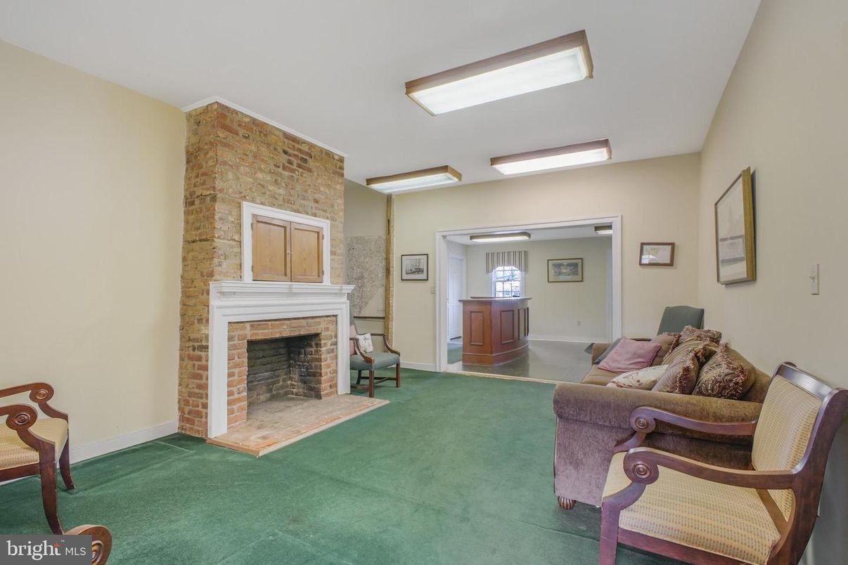 Fireplace, Interior, Living room, Stone Walls