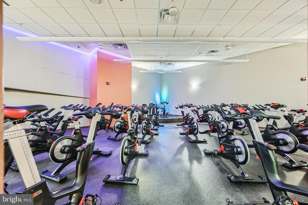 Fitness Equipment, Gym, Interior