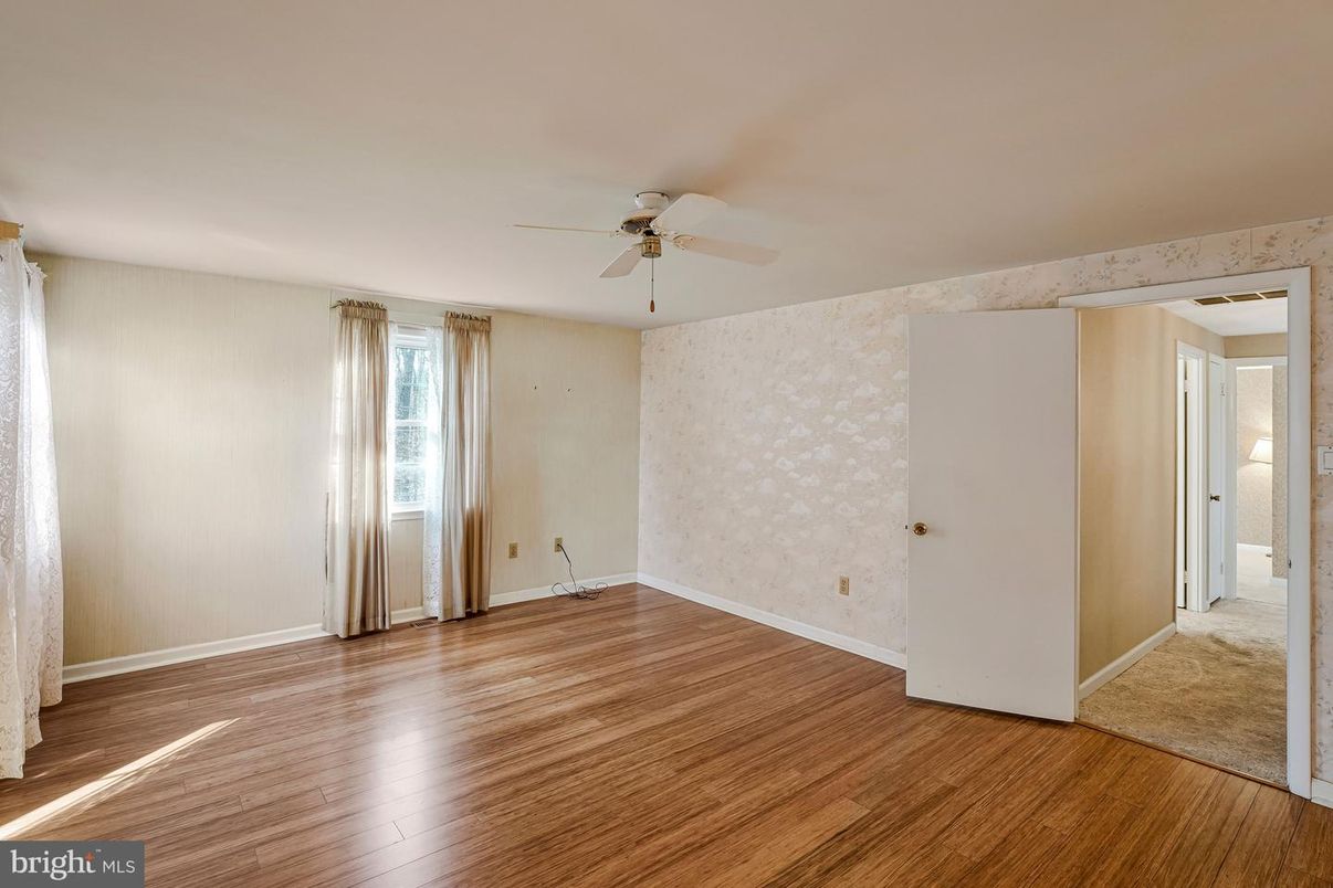 Empty room, Interior, Wood Texture Flooring