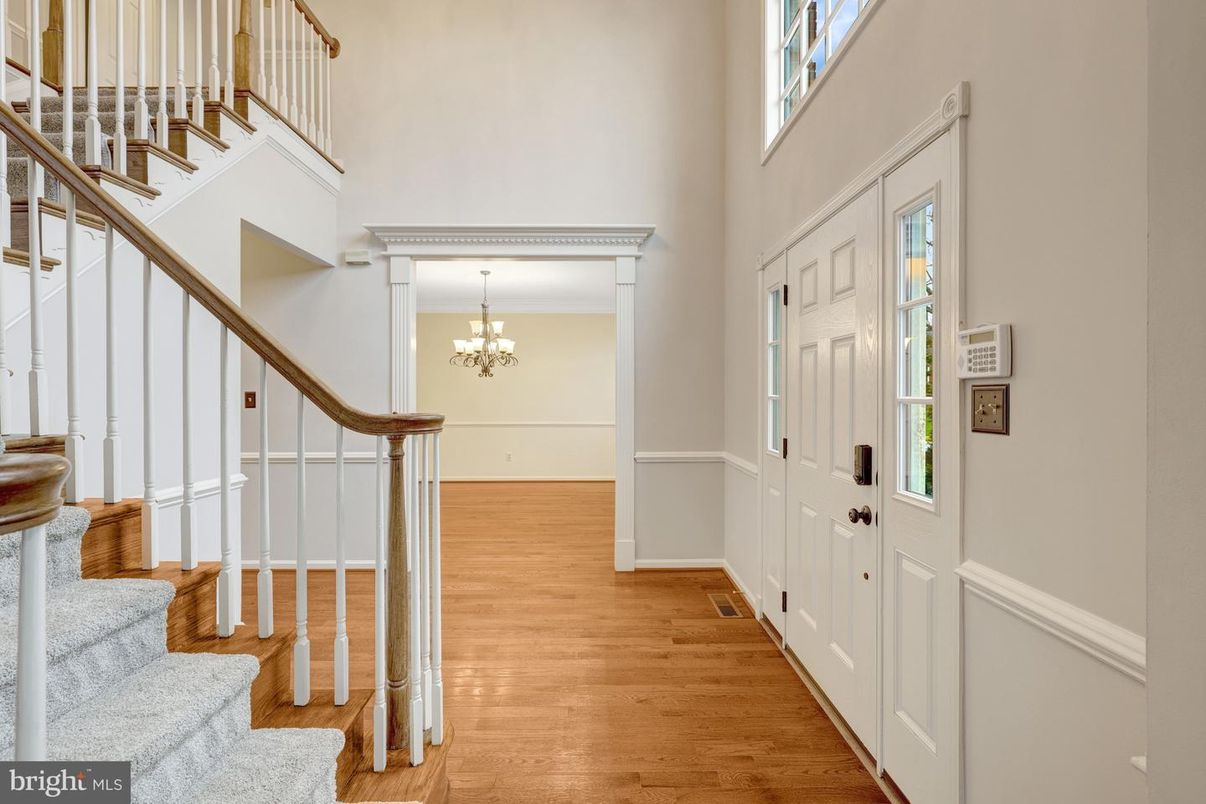 Chandelier, Interior, Wood Texture Flooring