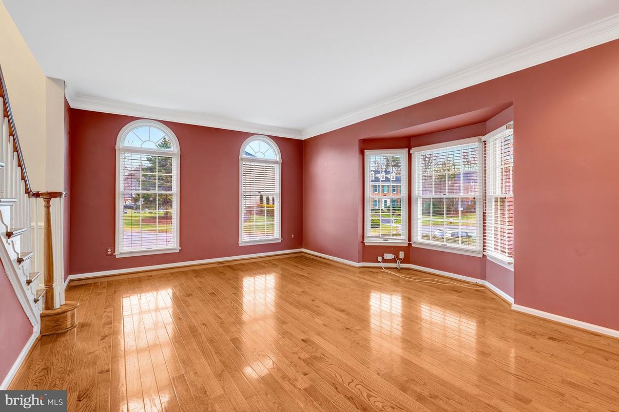 Empty room, Interior, Wood Texture Flooring