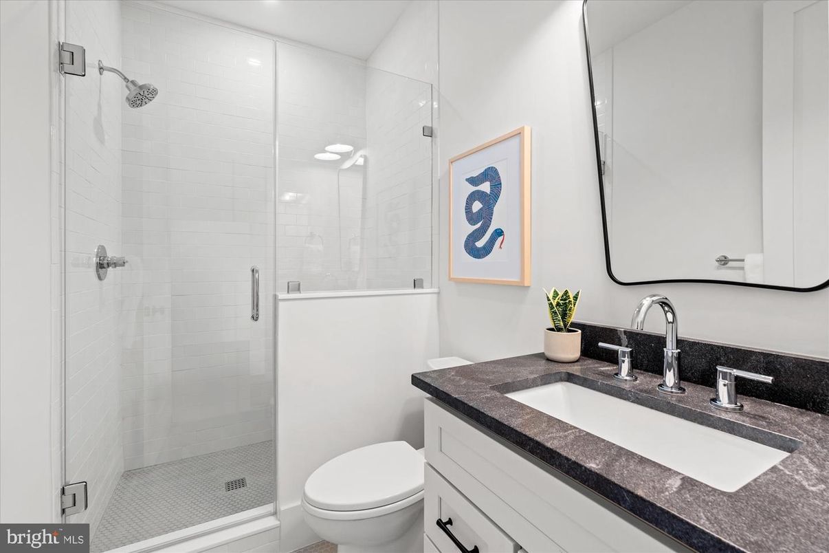 Bathroom, Glass Shower, Interior