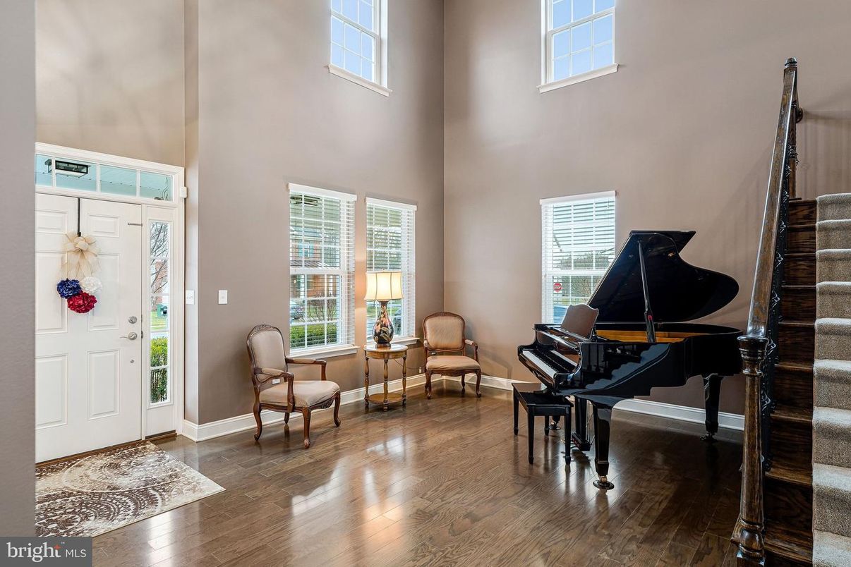 Interior, Piano, Wood Texture Flooring