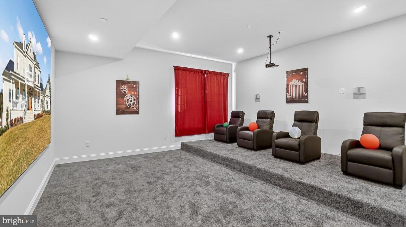 Interior, Pendant Lights, Recessed Lighting, Theatre Room