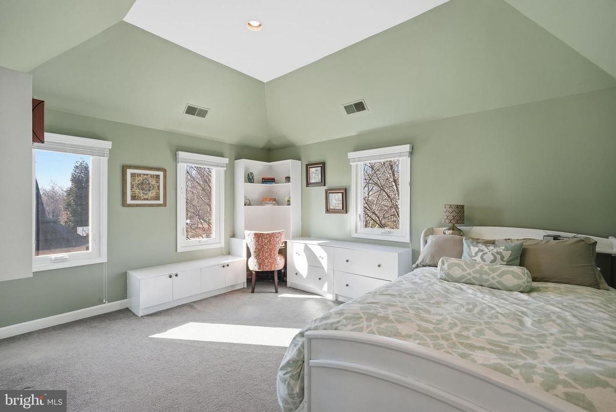 Bedroom, Home Office, Interior, Recessed Lighting