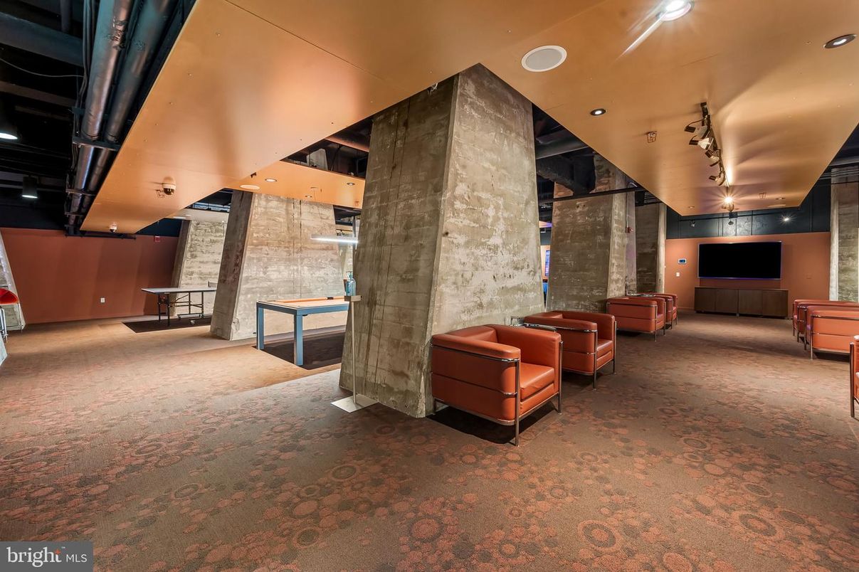 Interior, Recessed Lighting, Stone Walls