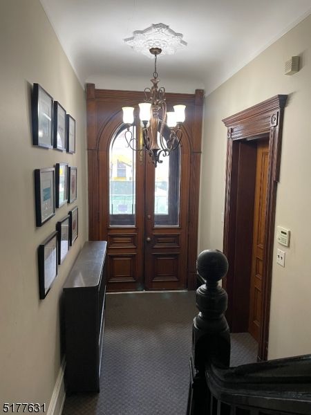 Chandelier, Interior