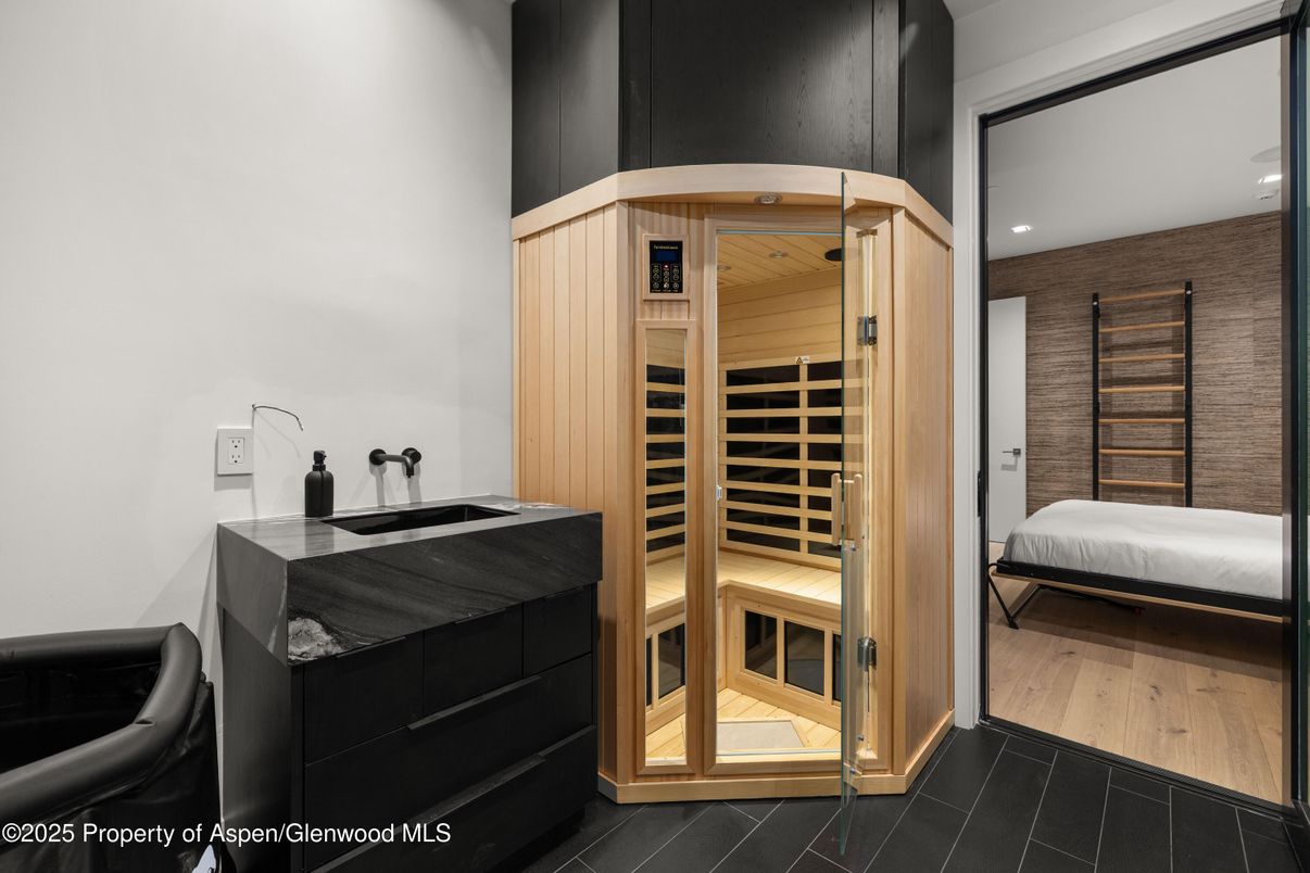 Interior, Recessed Lighting, Sauna Room