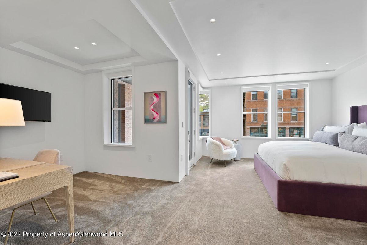 Bedroom, Home Office, Interior, Recessed Lighting