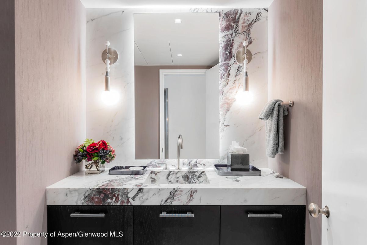 Bathroom, Interior, Marble Walls