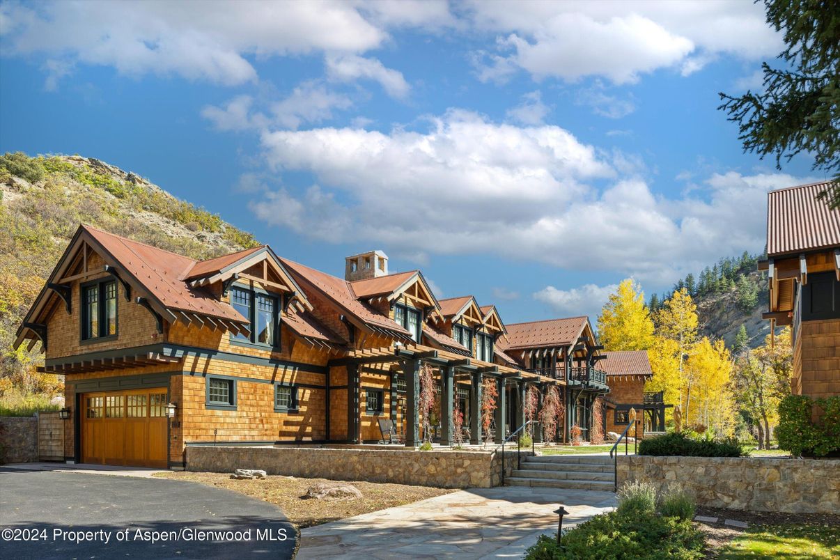 Attached, Exterior, Facade, Log Home