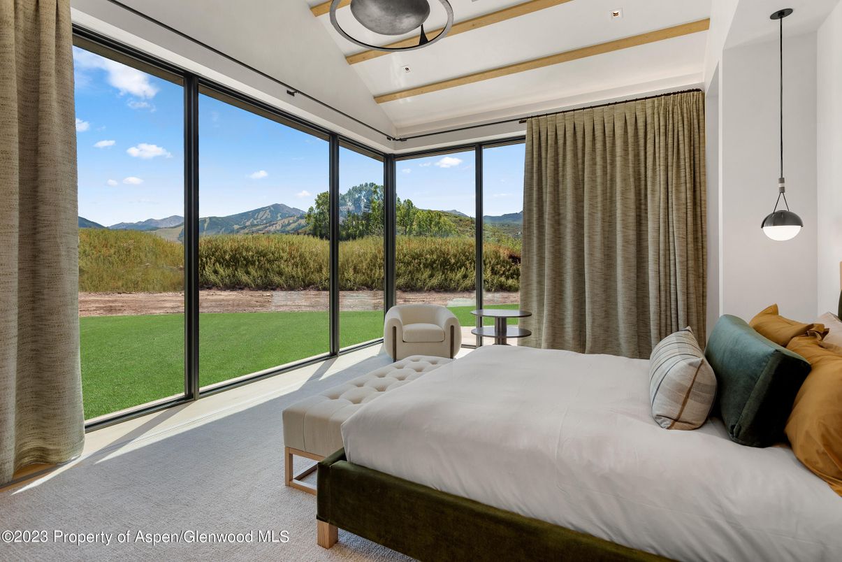 Bedroom, Interior, Pendant Lights