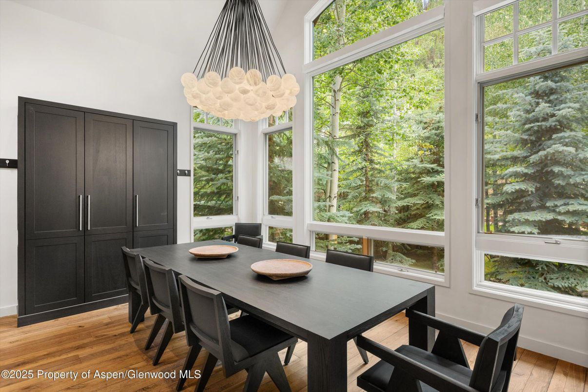 Dining room, Interior, Wood Texture Flooring