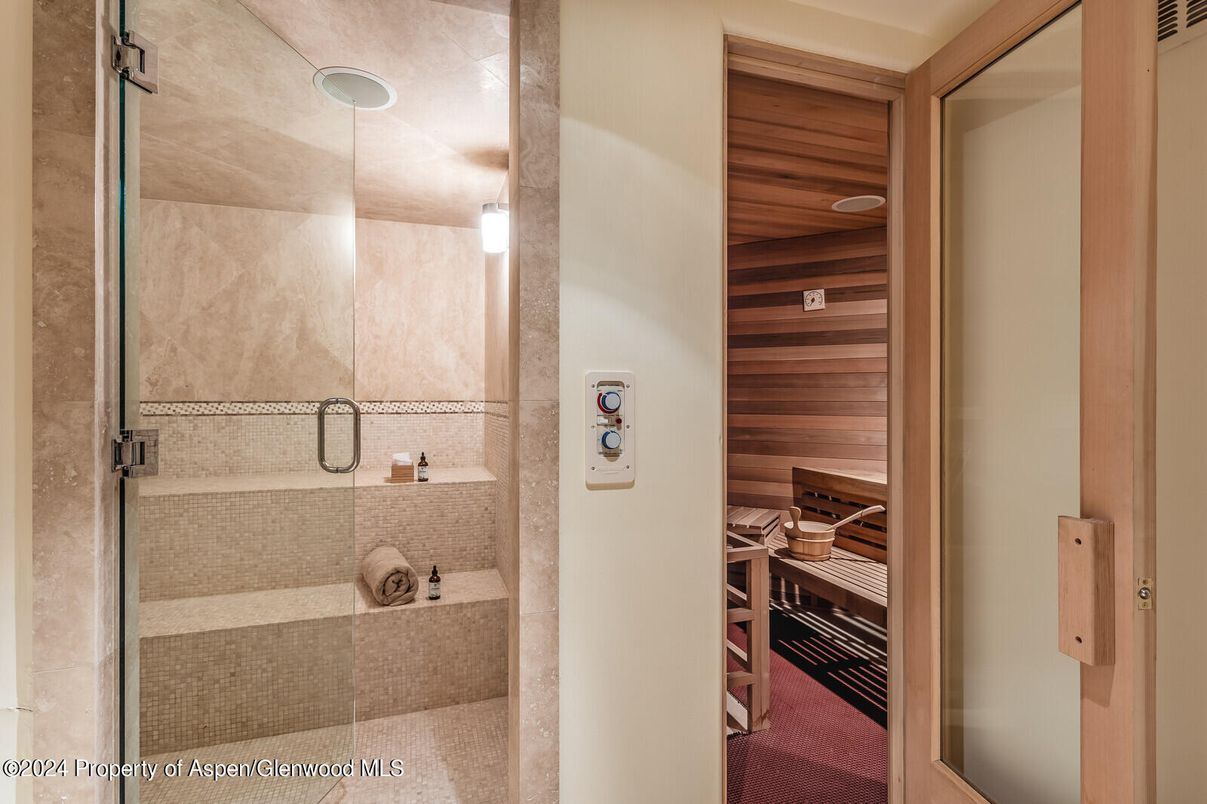 Bathroom, Interior, Sauna Room