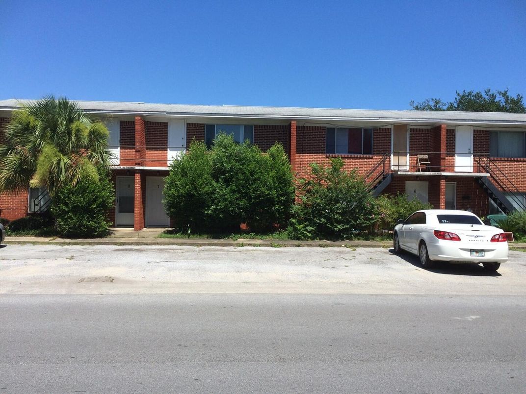 Exterior, Facade, Brick Facade, Condo Building