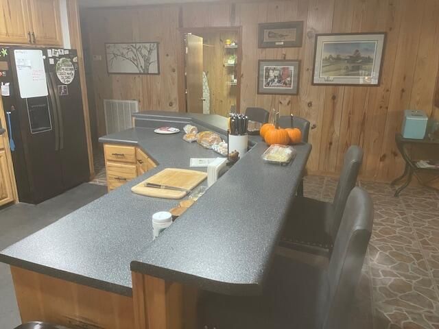 Dining room, Interior, Kitchen, Wooden Walls