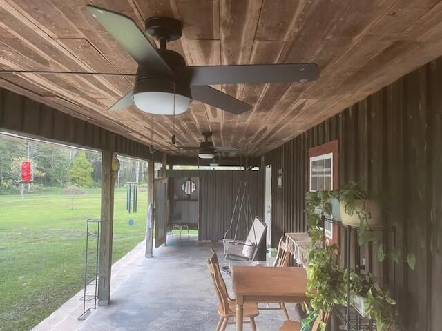 Interior, Sun Room, Wooden Ceilings