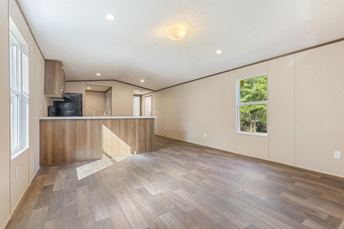 Interior, Recessed Lighting, Wood Texture Flooring