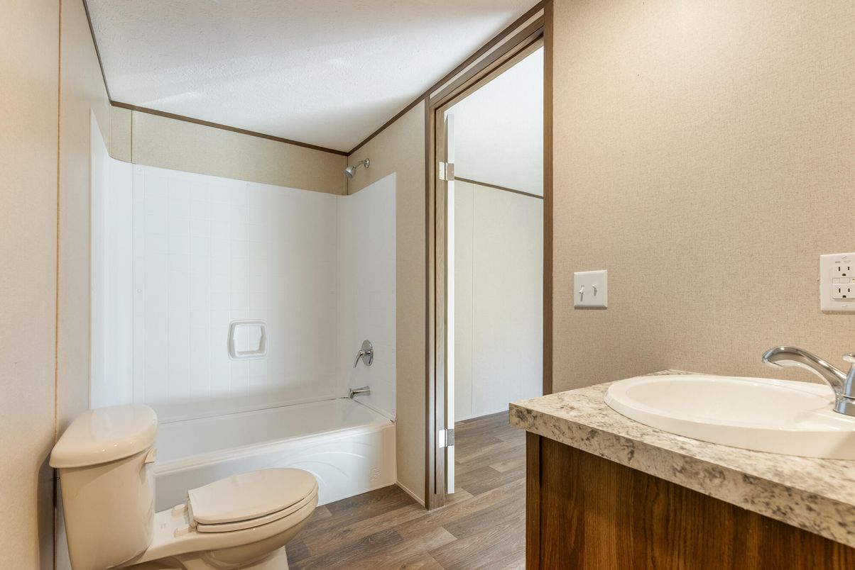 Bathroom, Interior, Wood Texture Flooring