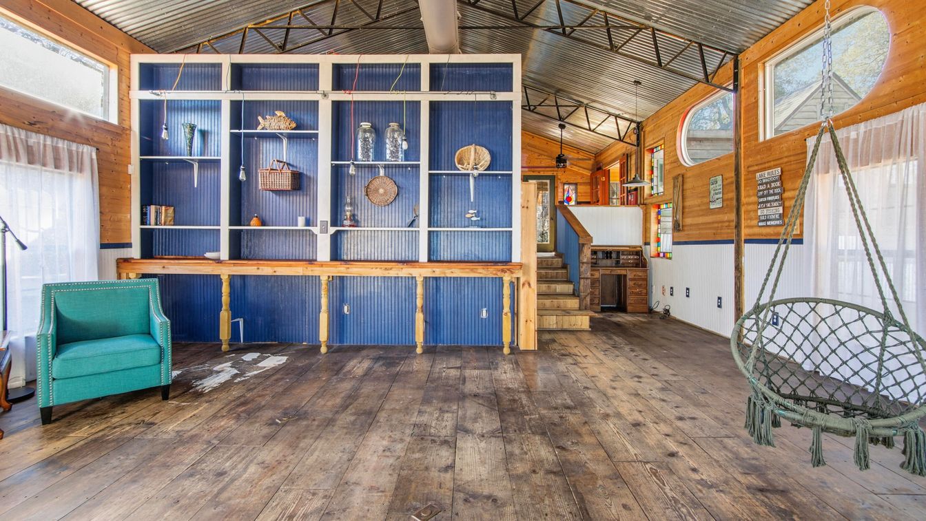 Interior, Wood Texture Flooring, Wooden Walls