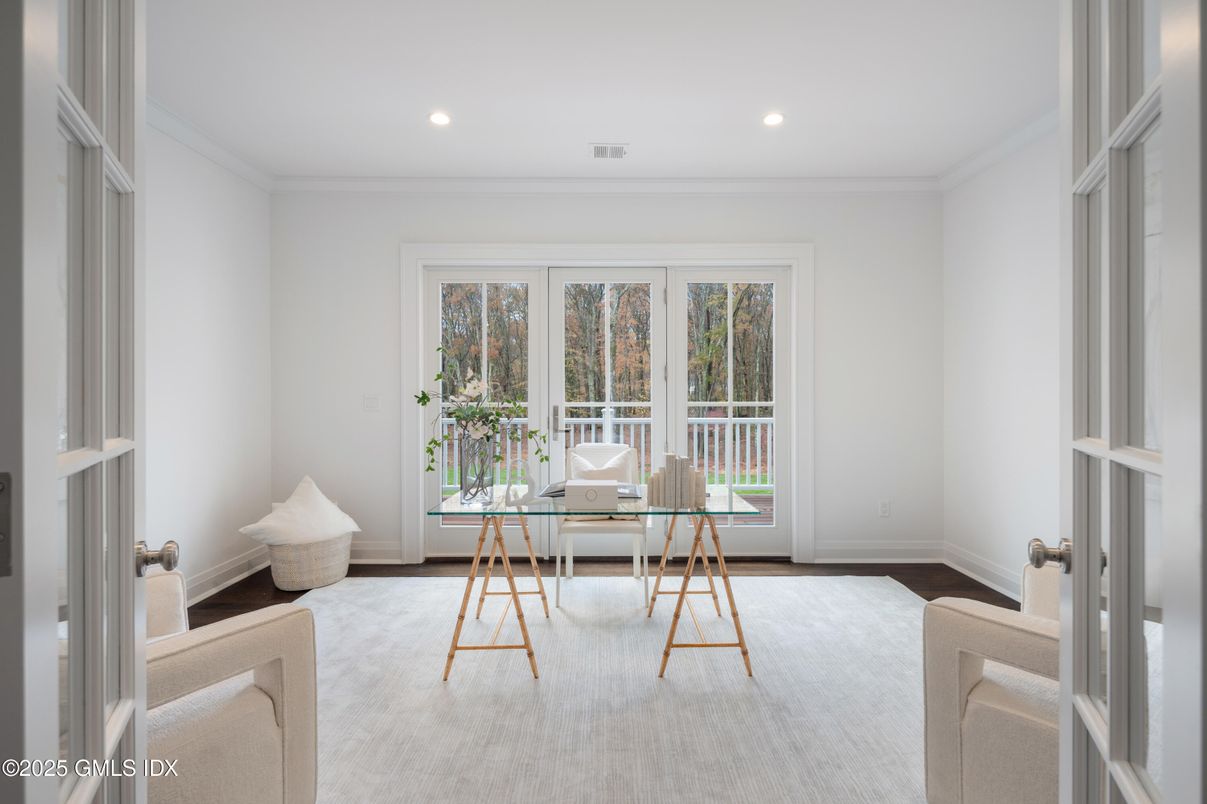 Home Office, Interior, Recessed Lighting