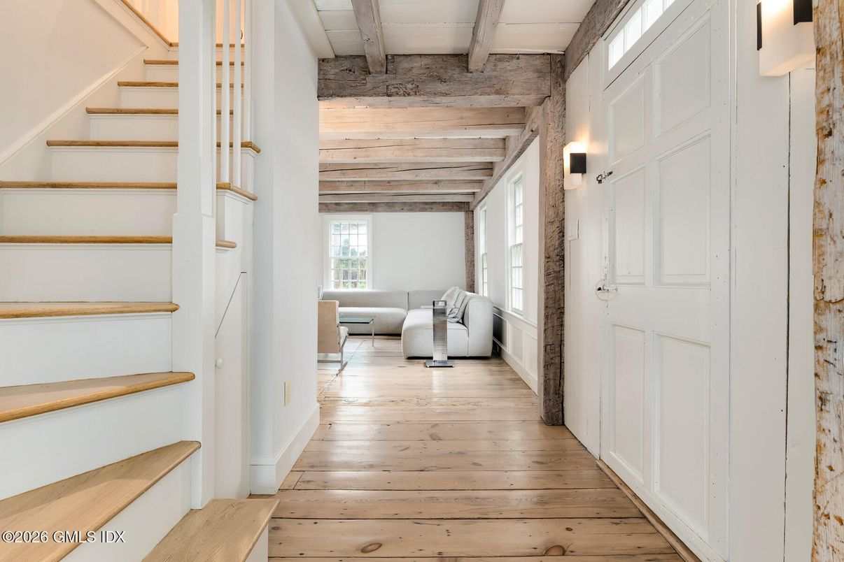 Interior, Wooden Beams, Wood Texture Flooring