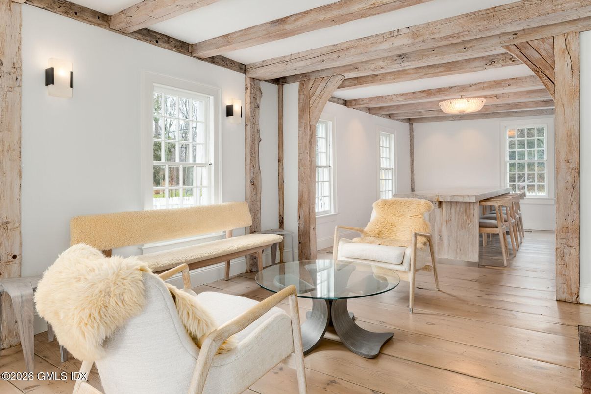 Interior, Wooden Beams, Wood Texture Flooring