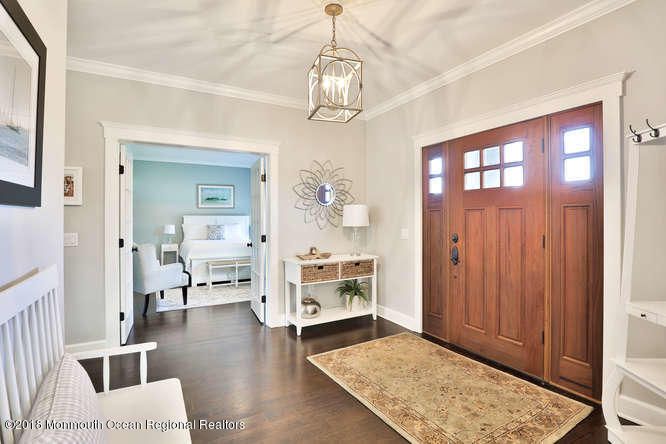 Bedroom, Chandelier, Interior, Pendant Lights, Wood Texture Flooring