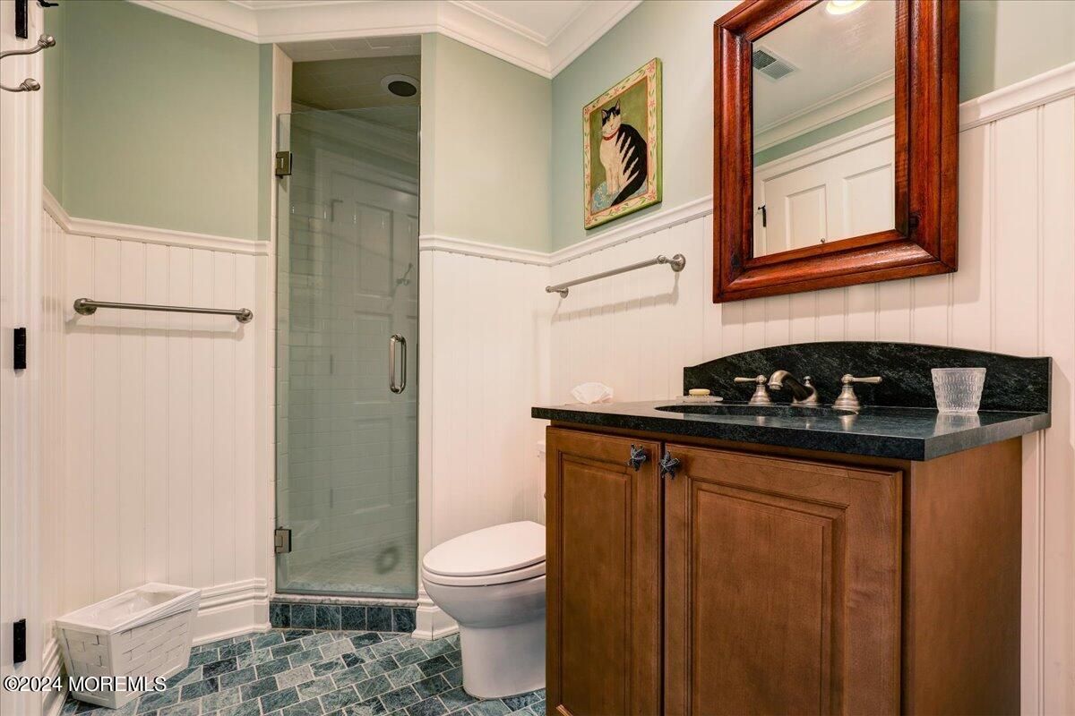 Bathroom, Glass Shower, Interior