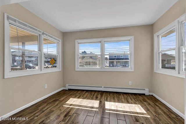 Empty room, Interior, Wood Texture Flooring