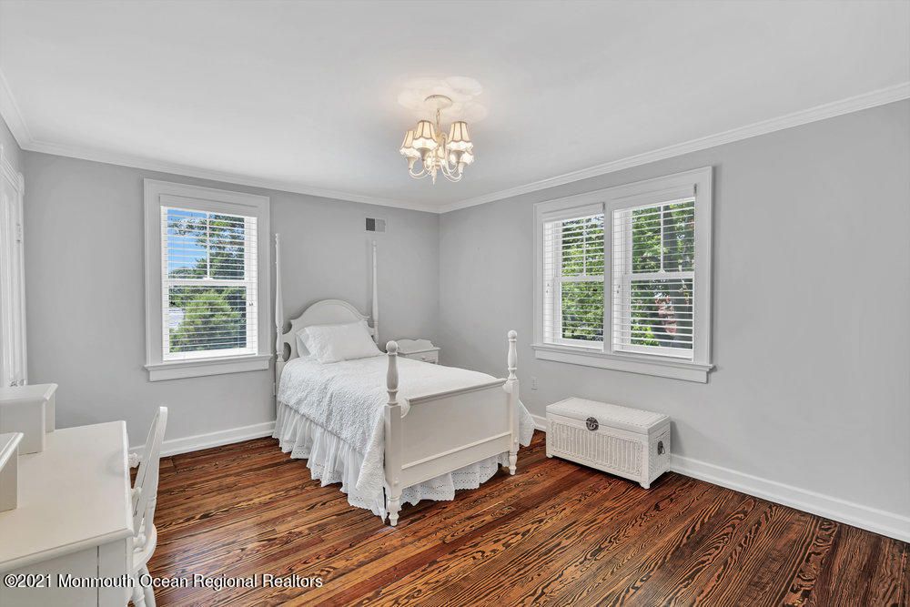 Bedroom, Chandelier, Interior, Wood Texture Flooring