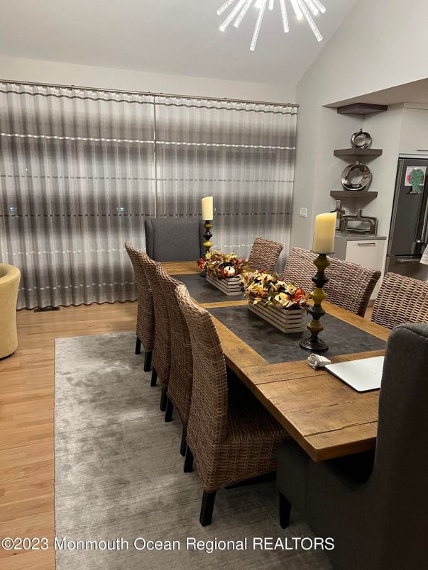 Dining room, Interior, Wood Texture Flooring