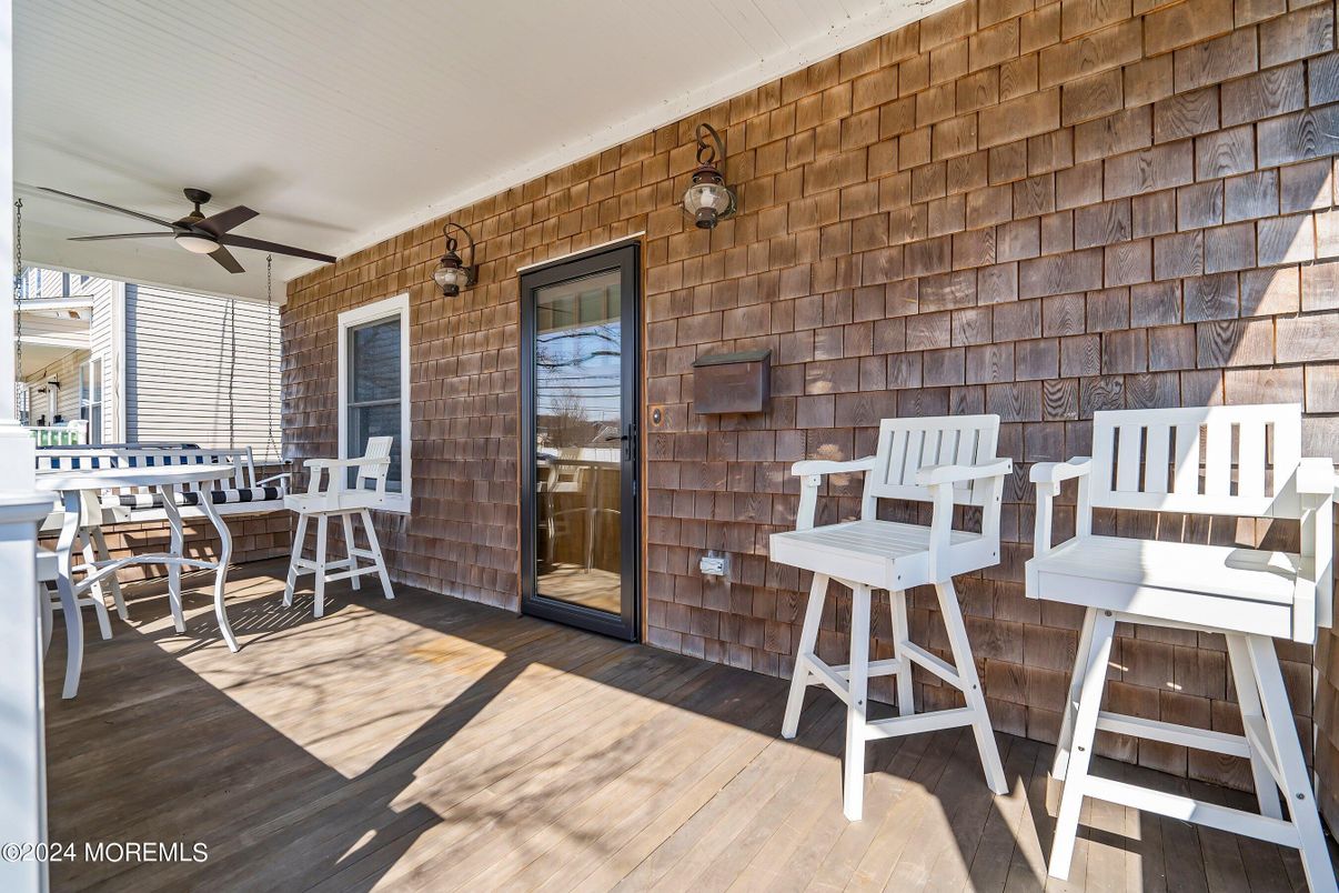 Exterior, Wood Texture Flooring