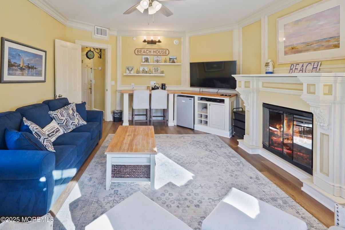 Fireplace, Interior, Living room, Wood Texture Flooring