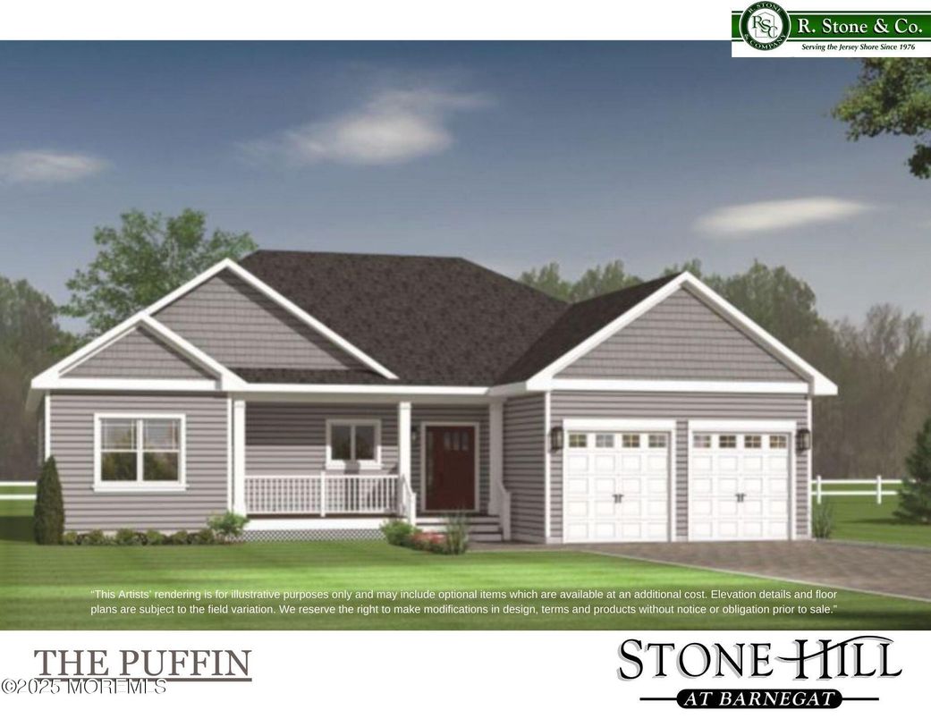 Attached, Exterior, Facade, Ranch